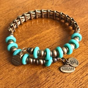 Alex and Ani Vintage Sixty-Six Beaded Wrap